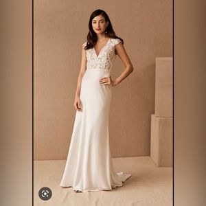 Jenny by Jenny Yoo Ambrose Gown. Wedding dress.